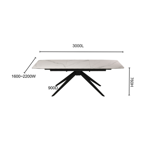 Axel Extendable Meeting Table
