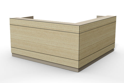 Axis Reception Desk tileline F