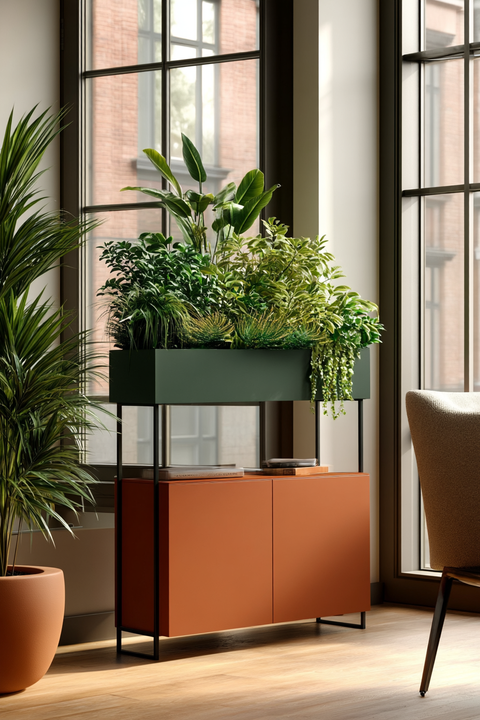 Basil Welded Storage Planter