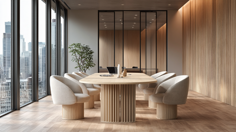 Colosseum Half Round Boardroom Table