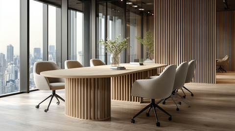 Colosseum Half Round Boardroom Table