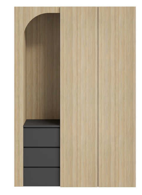 Etta Curved Cupboards