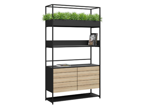 Max Cafe Storage Planter