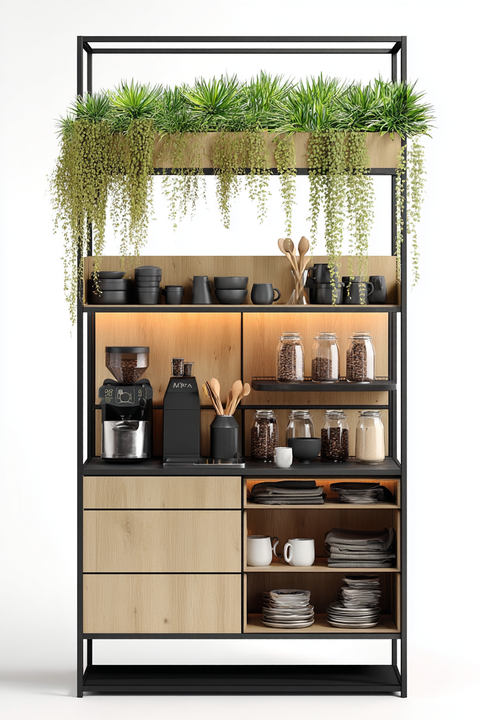 Max Cafe Storage Planter