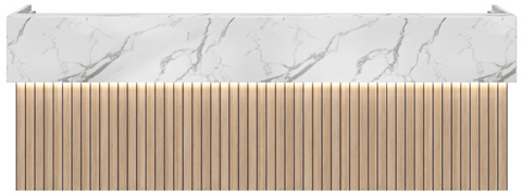 Orion Reception Desk marble