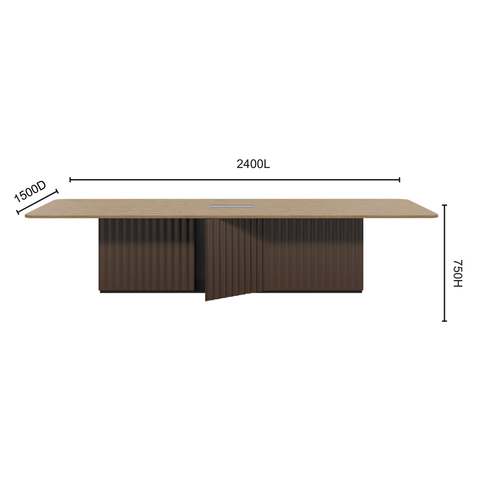 Surround Boardroom Table measurements