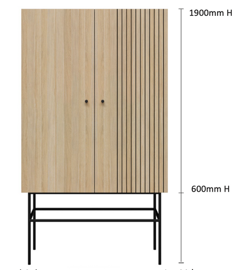 ZORO STORAGE UNIT measurements