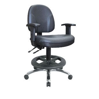 Anser Drafting, In Black Vinyl, With Arm