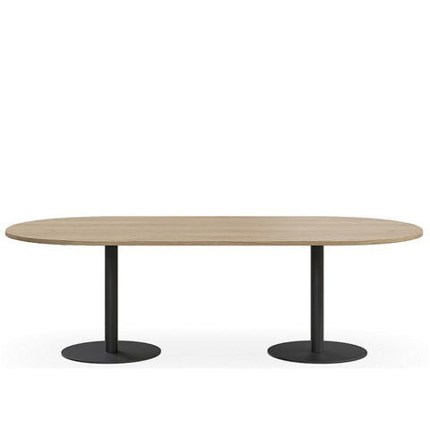Duo Verse Boardroom Table D End