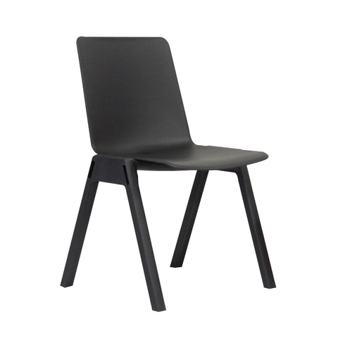Leader Series Plastic Seat Black Back