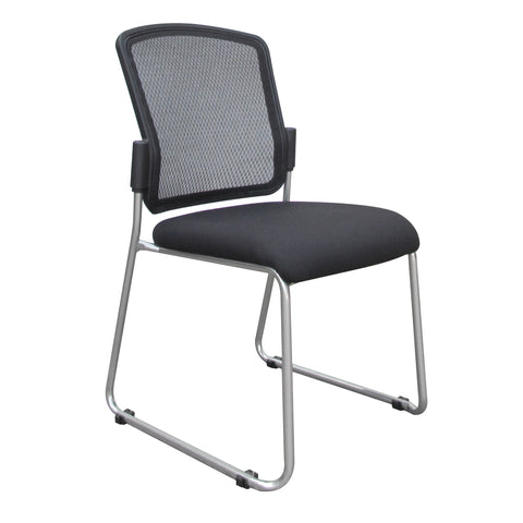 Max Mesh Back Chair Chrome Frame No Arm