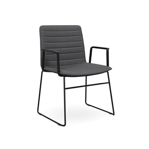 Sled Arms Black Base Charcoal