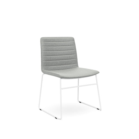 Sled Base White Base Grey seat