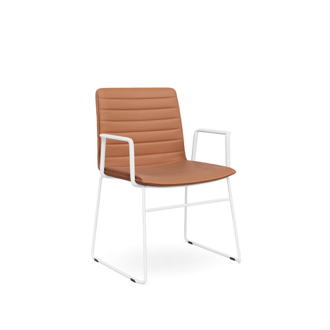 Sled Arms White Base Tan