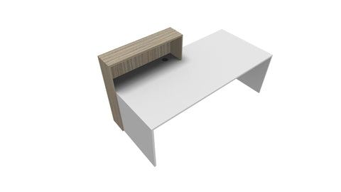 Split Reception Desk