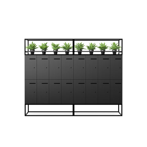 Welded Garden Lockers (8 Doors)