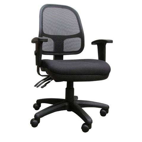 Klass Mesh, In Black, With Arm