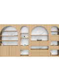 Aako Arched Storage Wall Units
