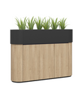 Adella Planter-Rural Oak and Black -1