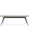 Apollo Boardroom Table  - Calm Oak & Black