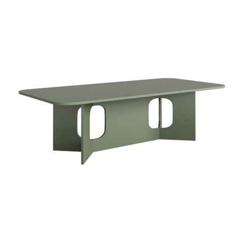 Asa Boardroom Table - Green Slate