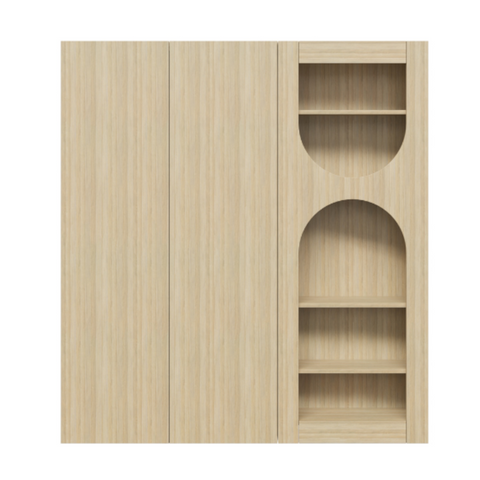 Asher Bookshelf Cupboard