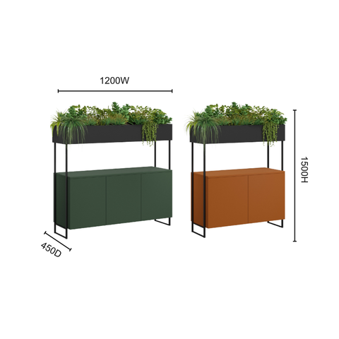 Basil Welded Storage Planter