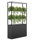 Cafe Planter with Storage - Charcoal