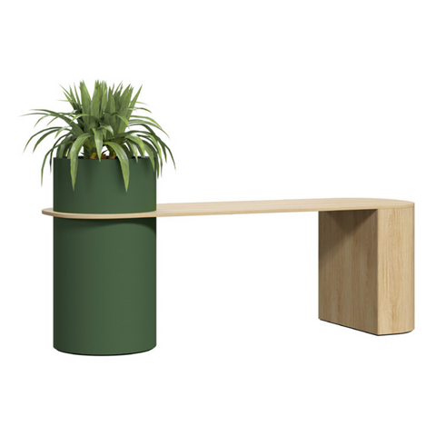 Clover Breakout Table - Natural Oak & Otway