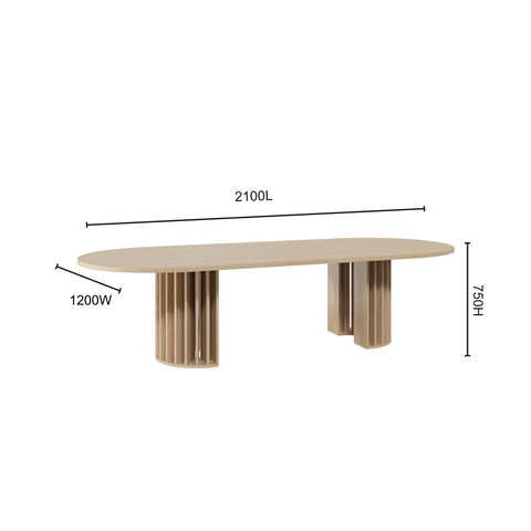 Colosseum Half Round Boardroom Table