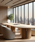 
Colosseum Half Round Boardroom Table