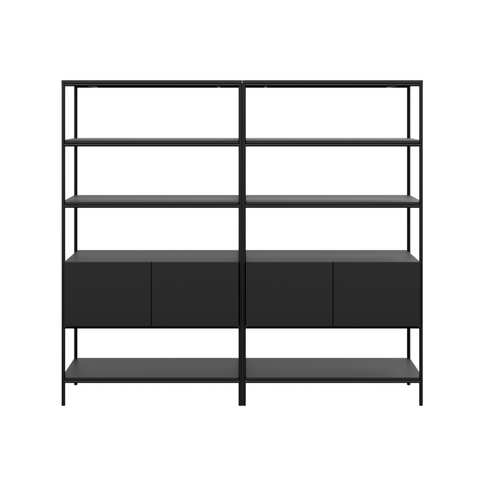 Deco Duo Welded Unit-Absolute Matte Black