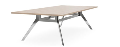 Delta Nouveau Duo Meeting Table polished