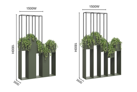 EUREKA VERTICAL GARDEN measurements