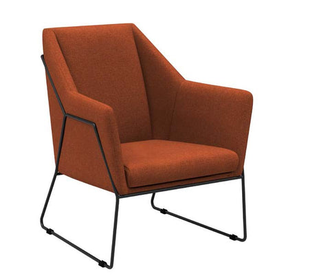 Eadu Armchair - Auburn