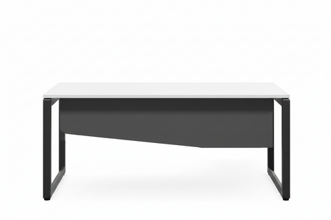 FORUM DESK with modesty panel