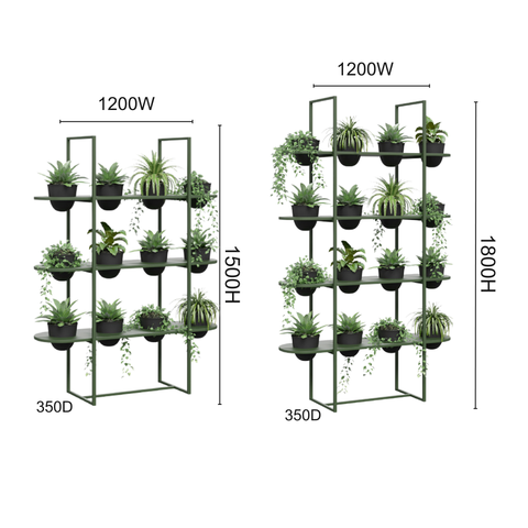 Fairway Curved Shelf Garden