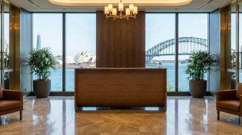 Galaxy Reception Desk