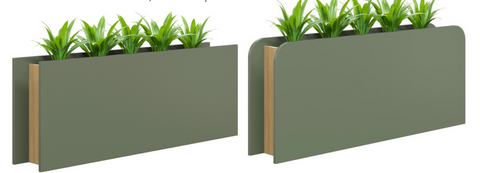 Glade Planter Divider curved