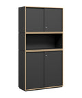 Grid Line Storage - Tall - Absolute Matte Black