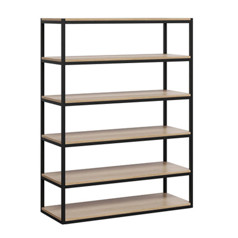 Helix Welded Storage Unit - Calm Oak and Black