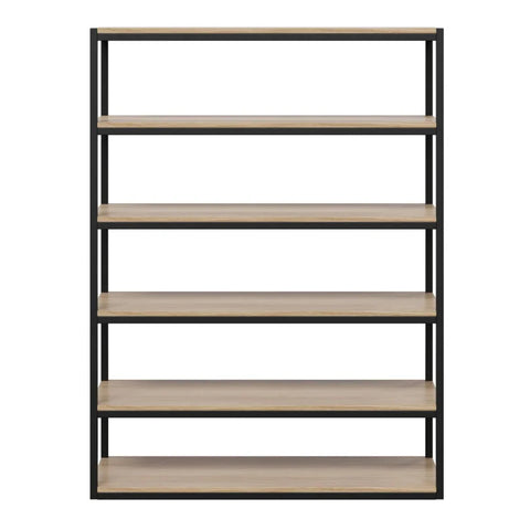 Helix Welded Storage Unit - Calm Oak and Black 2