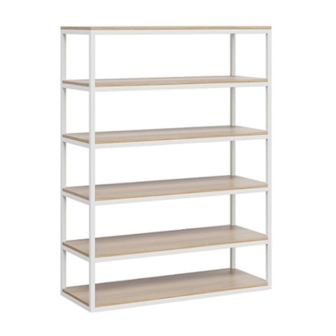 Helix Welded Storage Unit - Calm Oak and White