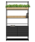 Max Cafe Storage Planter