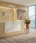 Mies Waterfall Reception Desk