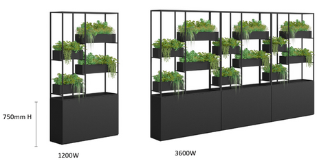 OFFSET VERTICAL GARDEN