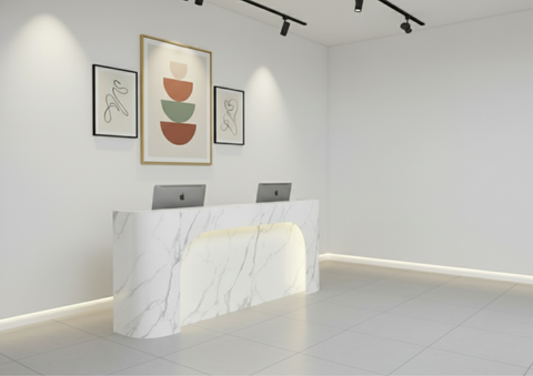 Opal Reception Desk