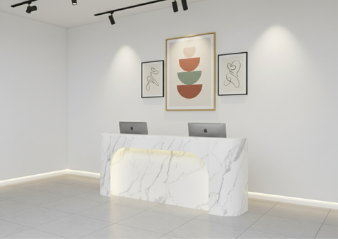 Opal Reception Desk