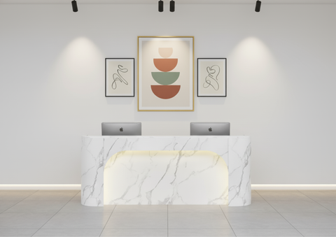 Opal Reception Desk