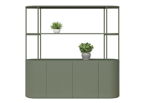 Orah Curved Storage Unit